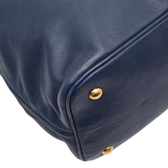 PRADA Blue Leather Shoulder Bag - Picture 7 of 14